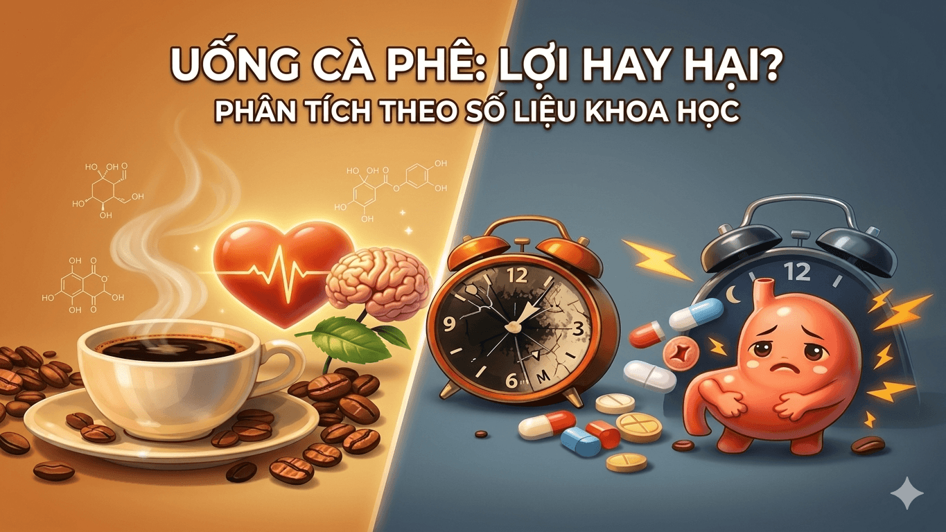 Lợi ích và tác hại của cà phê
