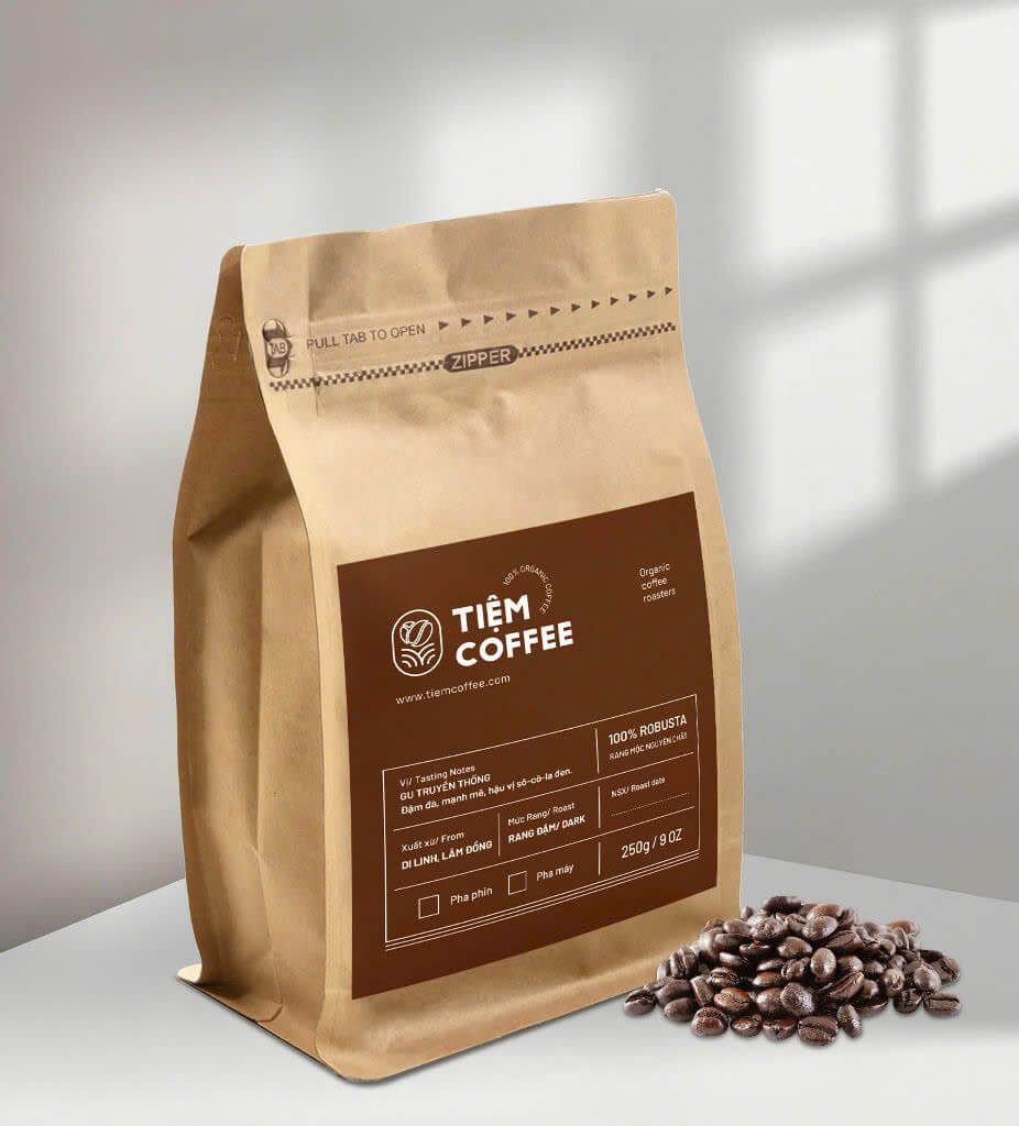 Robusta Rang Đậm 250g